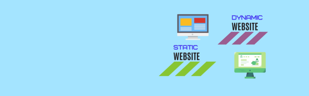 Difference between static and dynamic websites